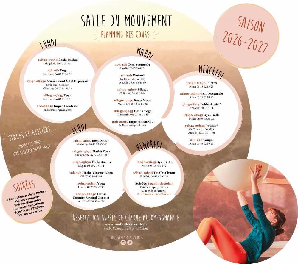 Cours collectifs de Ma Bulle en Santé